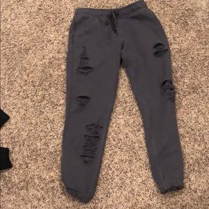Grey alo sweatpants